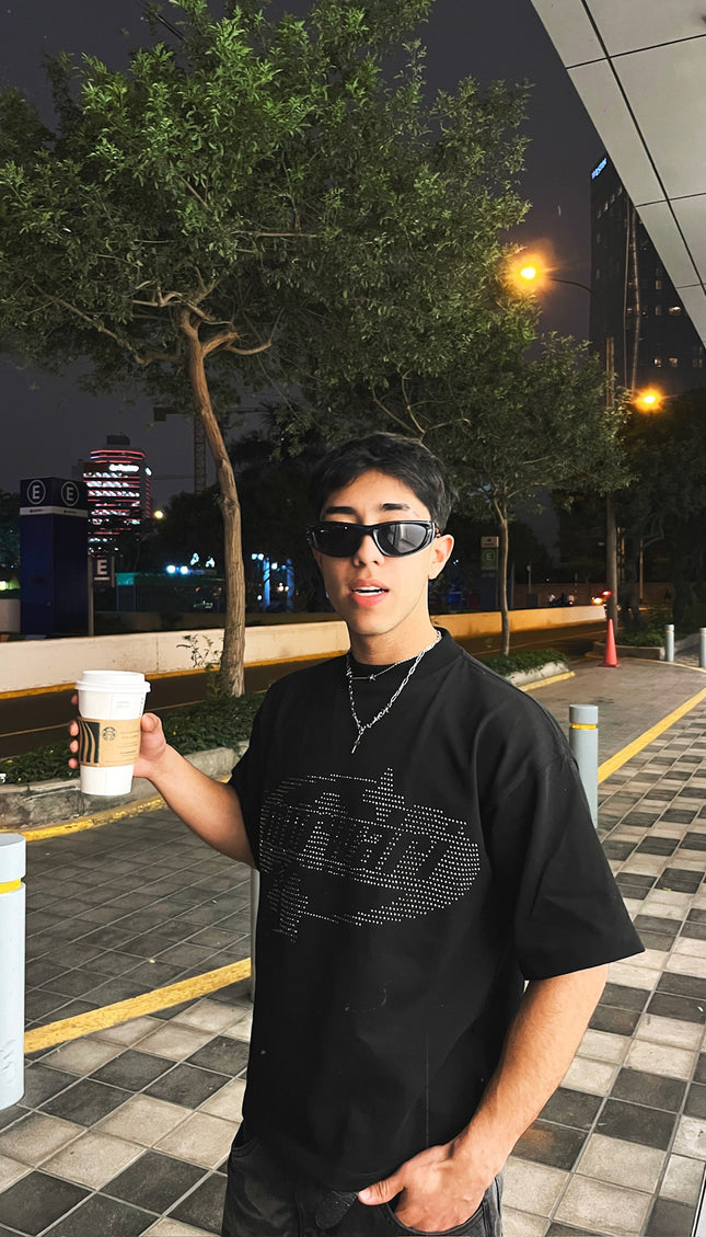 Polo Boxy Murwari Negro