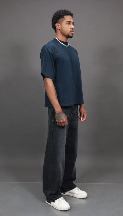 Básico Heavy Cotton Cobalto