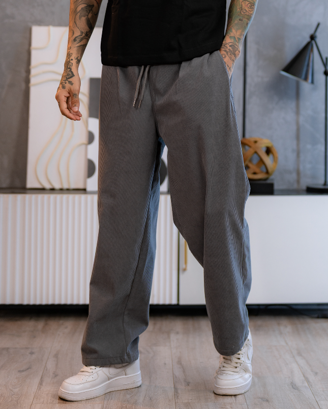 Corduroy Pants Plomo
