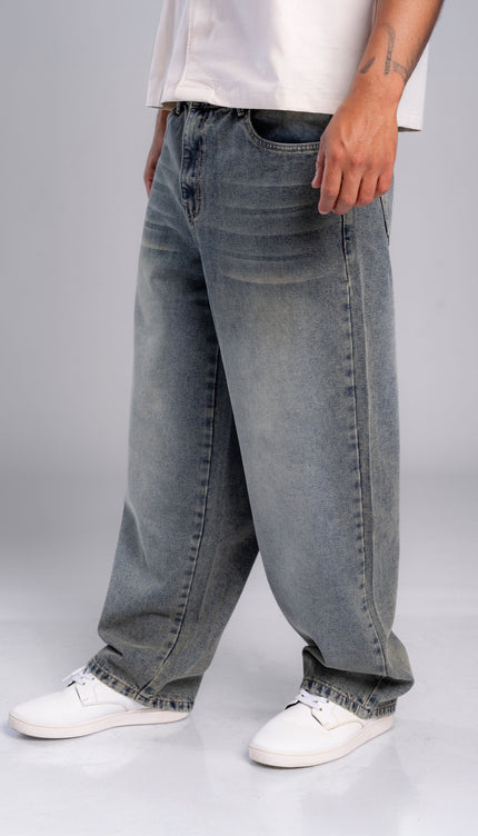 Baggy Classic Azul/Óxido