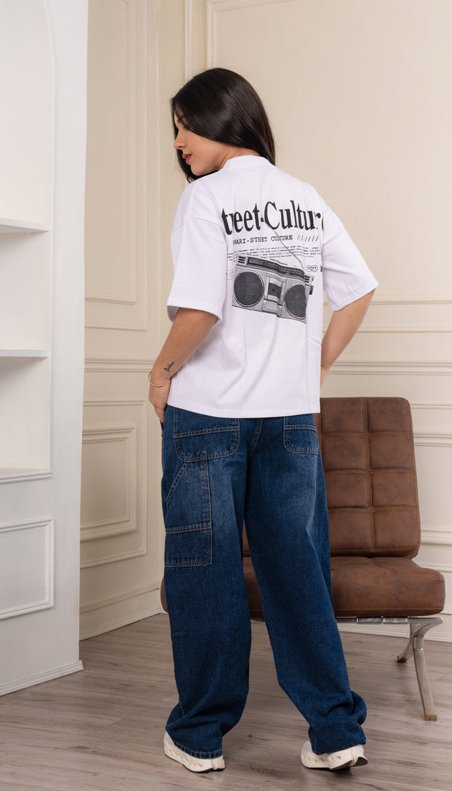 Polo Boxy Radio Blanco