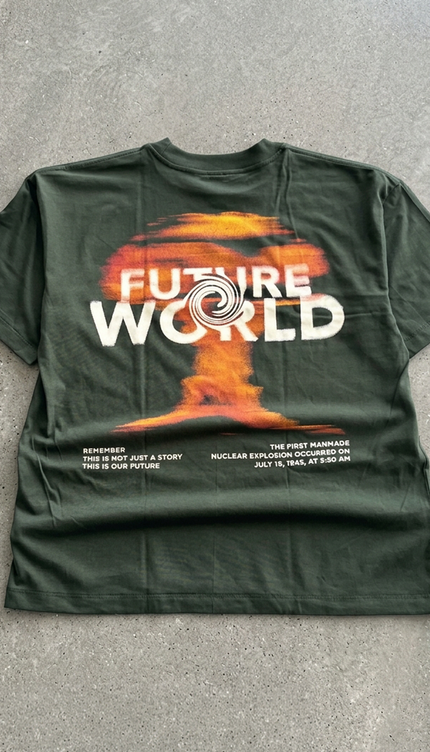 Polo Oversize Future Verde