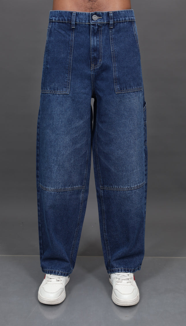 Carpintero baggy Azul