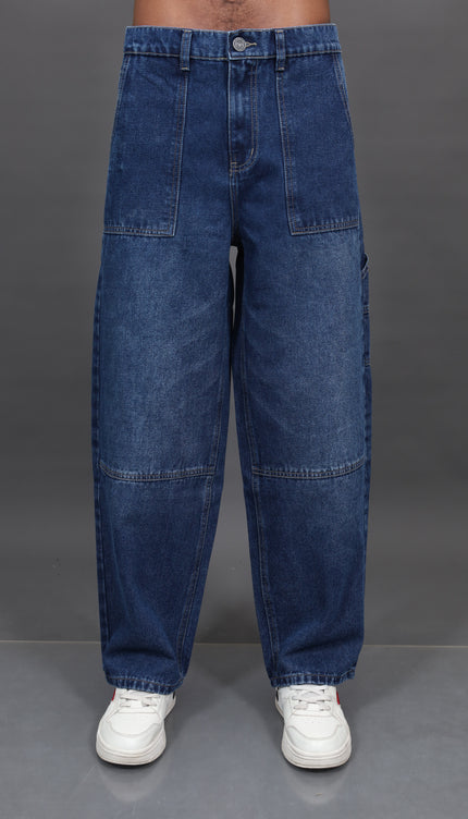 Carpintero baggy Azul