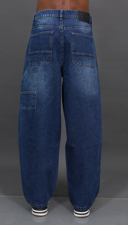 Carpintero baggy Azul