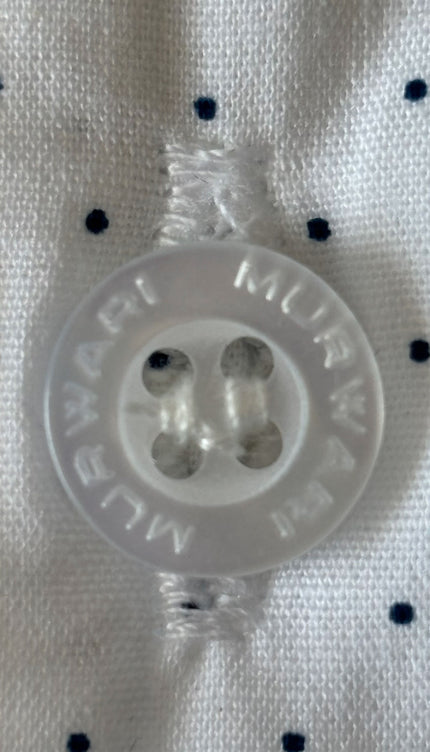 Camisa Boxy Fit Dot Blanco