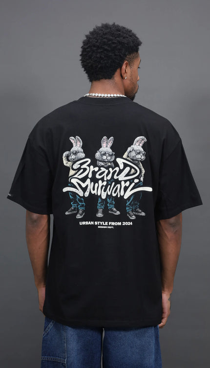 Polo Oversize Urban Negro