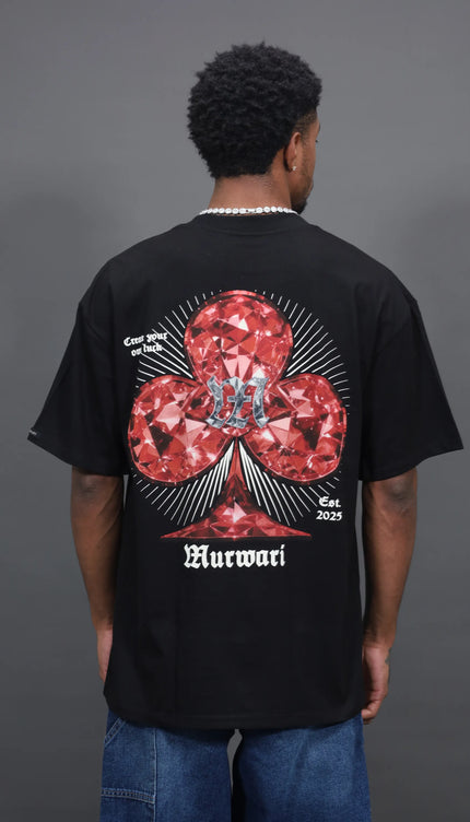 Polo Oversize Trebol Negro