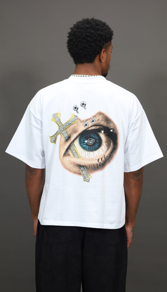 Polo Boxy Ojo Blanco