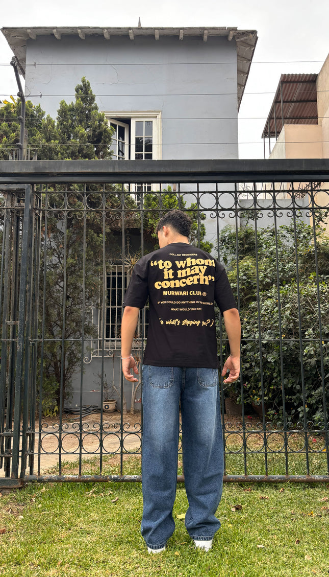 Polo Overbox Concern Negro