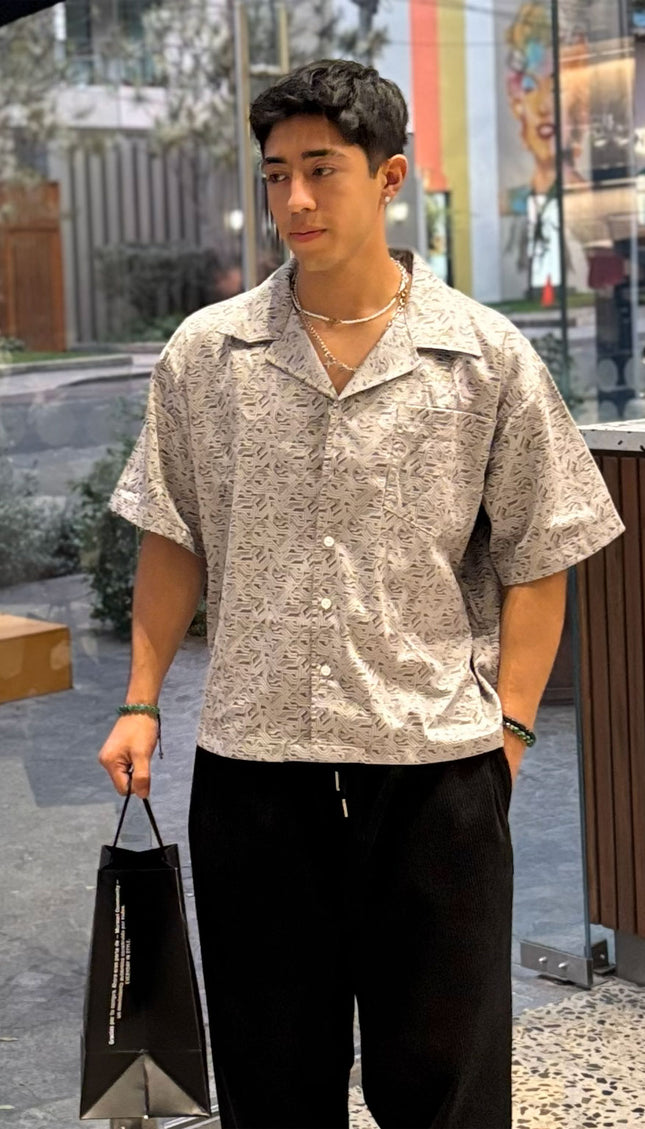 Camisa Boxy Fit Vibes