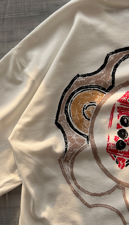 Polo Overbox Cross Perla