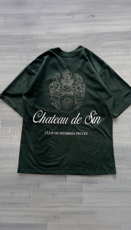 Polo Overbox Prives Verde botella