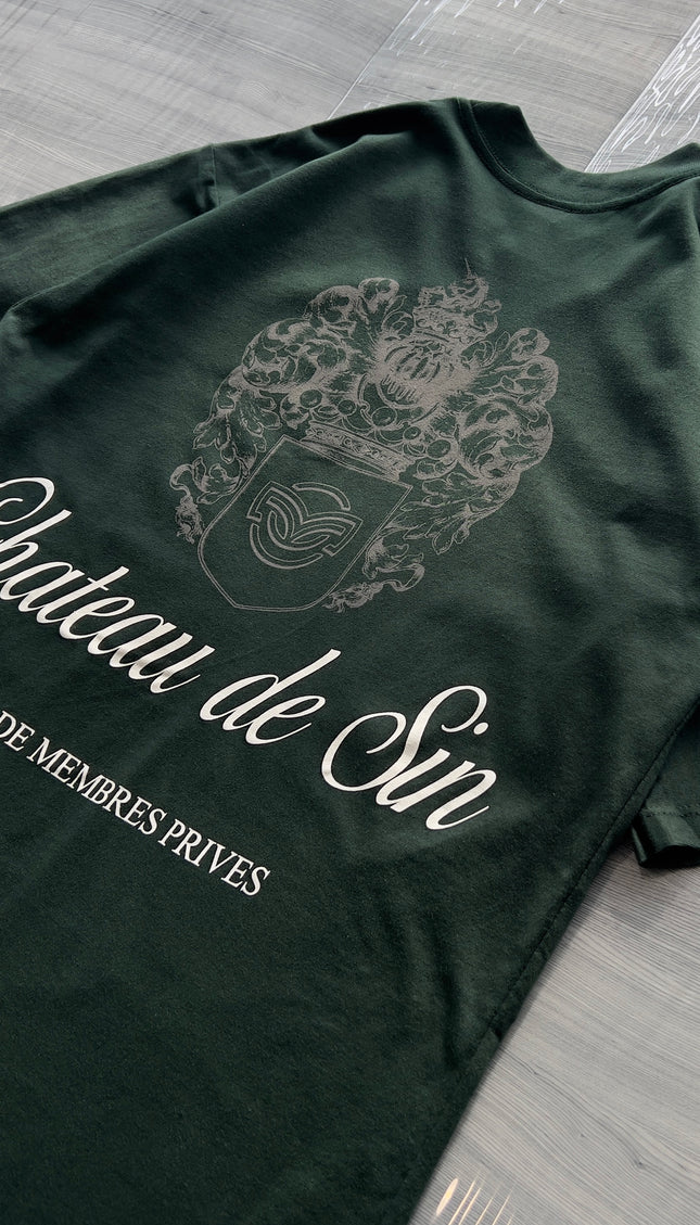 Polo Overbox Prives Verde botella