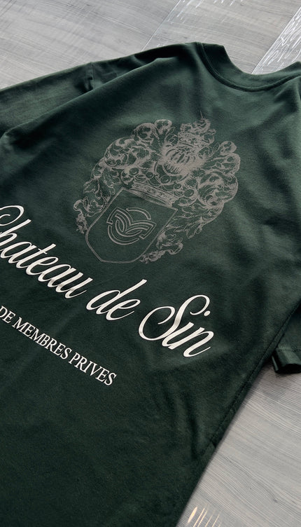 Polo Overbox Prives Verde botella