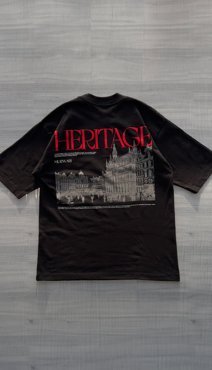 Polo Overbox Heritage Negro