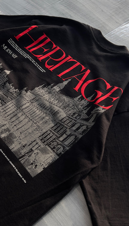 Polo Overbox Heritage Negro