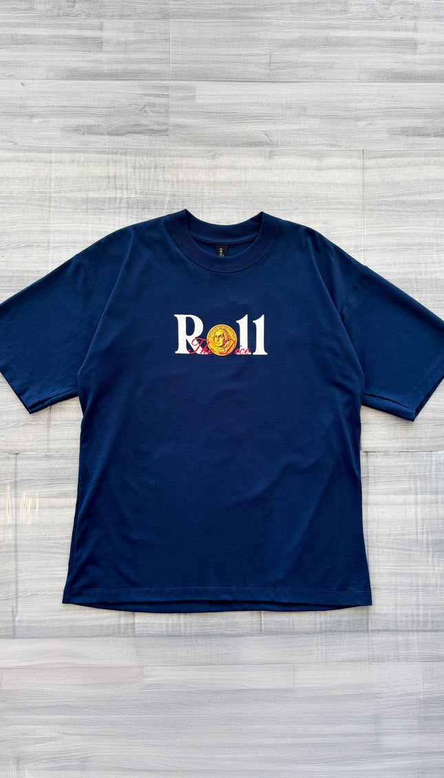 Polo Overbox Dado Azul