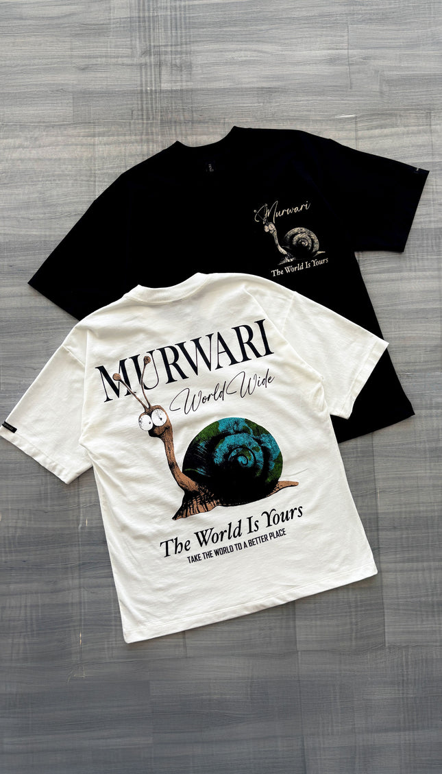 Polo Overbox Caracol Negro