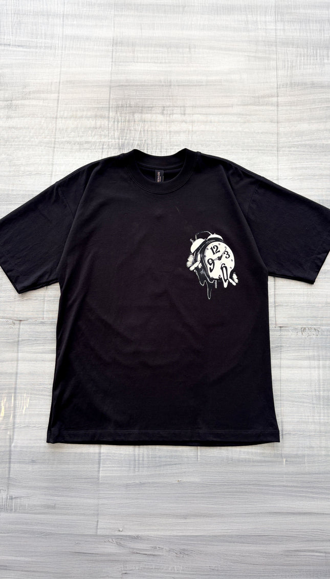 Polo Overbox Reloj Negro