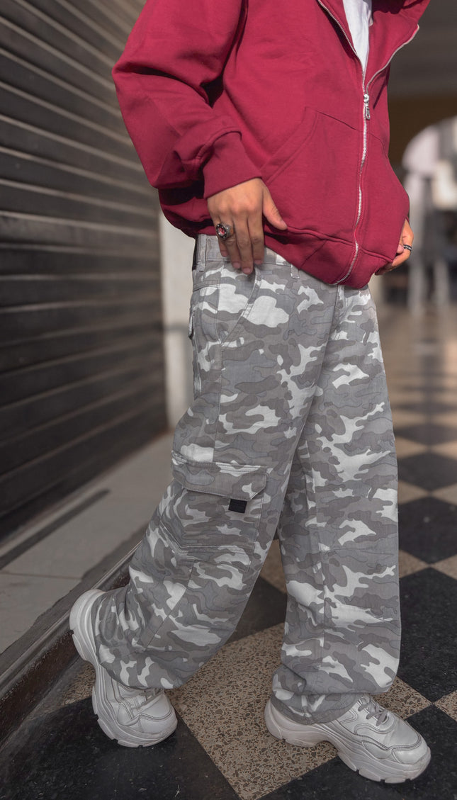 Pantalón Cargo Camuflaje Arena