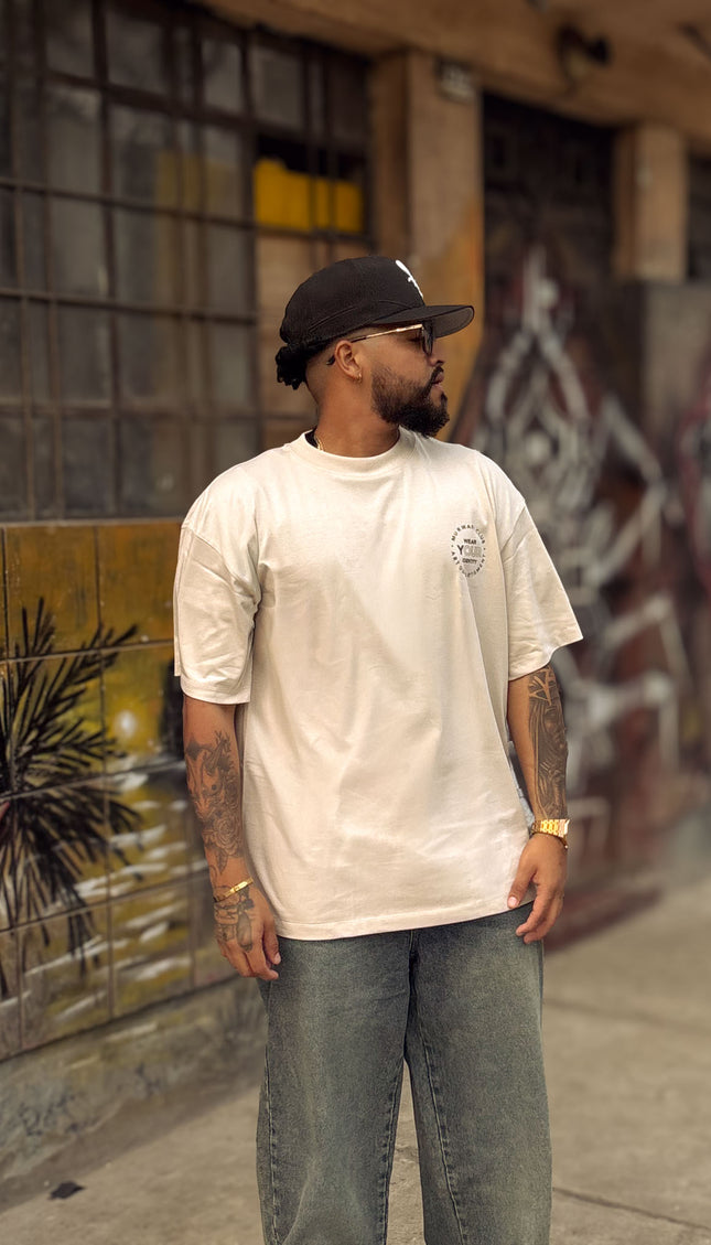 Polo Oversize  Outside Tee Beige