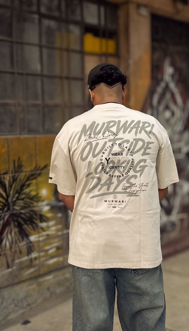 Polo Oversize  Outside Tee Beige