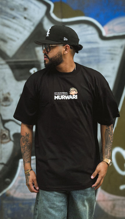 Polo Oversize Real Negro