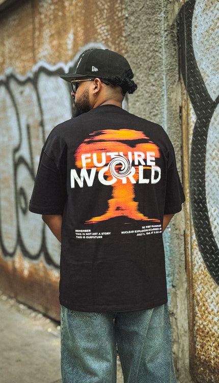 Polo Oversize Future Negro