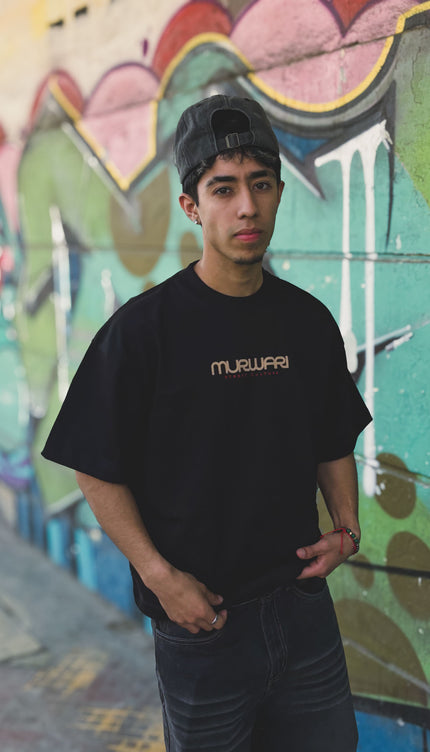 Polo Boxy Cosmo Negro