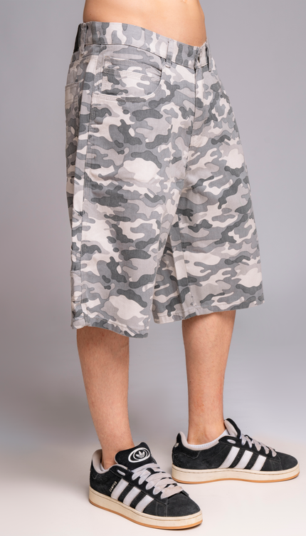 Jorts Camuflado Gris