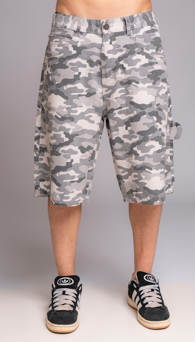 Jorts Camuflado Gris