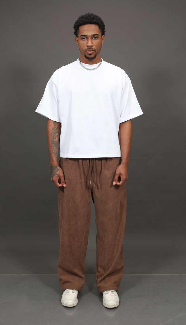 Corduroy Pants Marrón