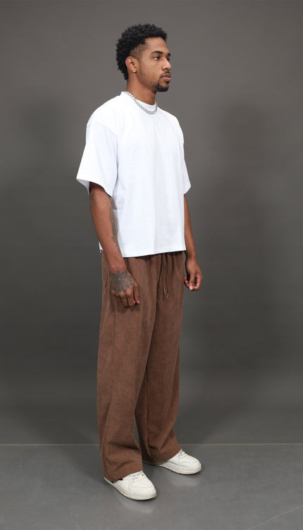Corduroy Pants Marrón