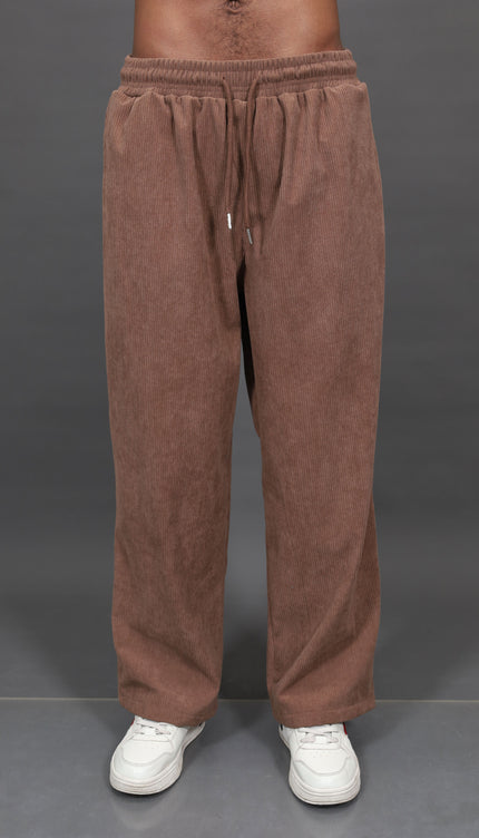 Corduroy Pants Marrón