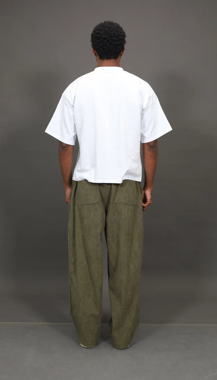 Corduroy Pants Verde olivo
