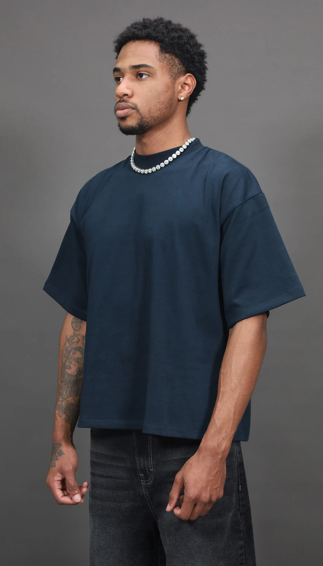 Básico Heavy Cotton Cobalto