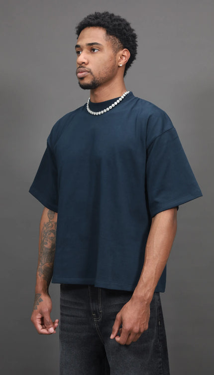 Básico Heavy Cotton Cobalto