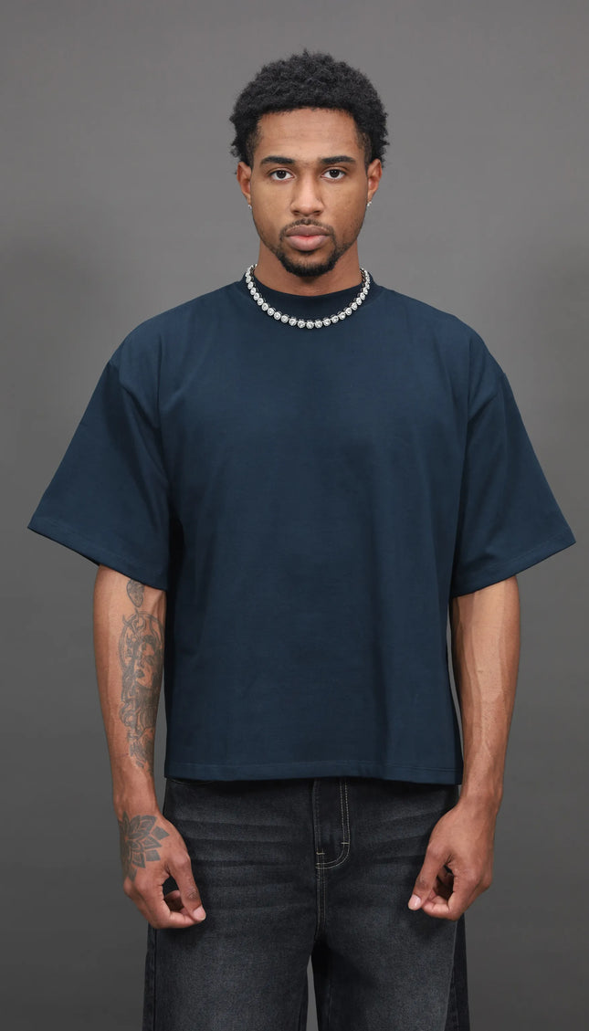 Básico Heavy Cotton Cobalto