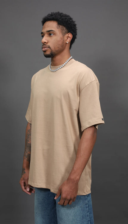 Básico Oversize Marrón