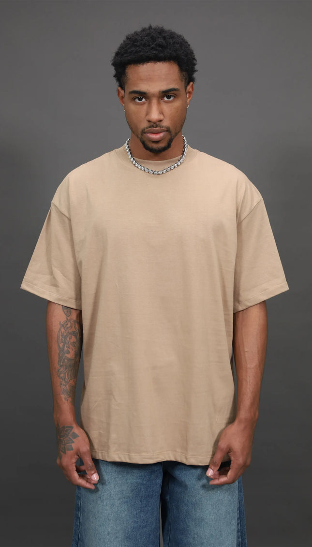 Básico Oversize Marrón