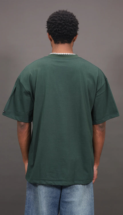 Básico Oversize Verde botella