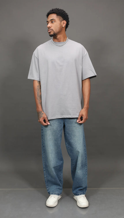 Básico Oversize Gris