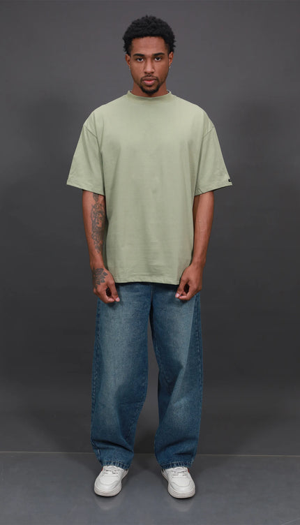 Básico Oversize Olivo