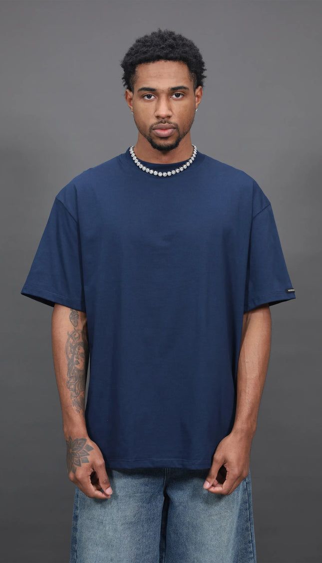 Básico Oversize Azul