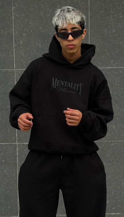 Polera Mentality Negro