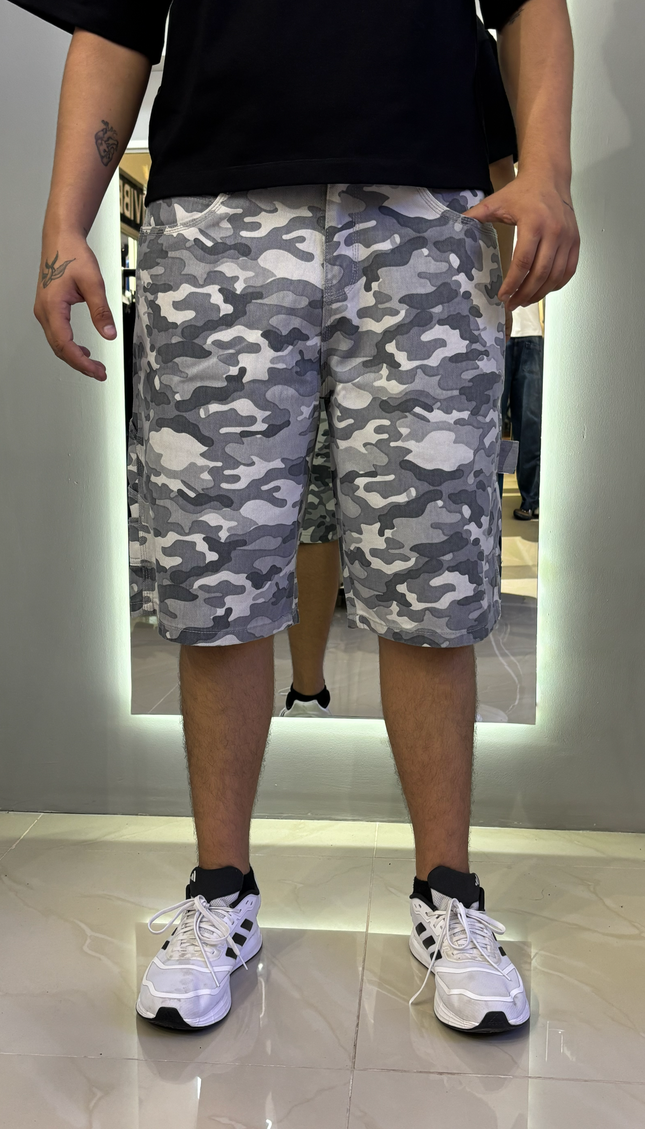 Jorts Camuflado Gris