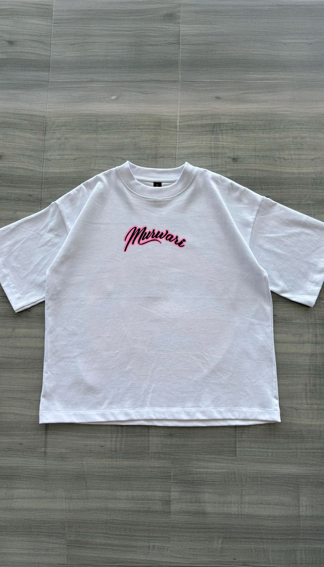 Polo Boxy Mouth Blanco
