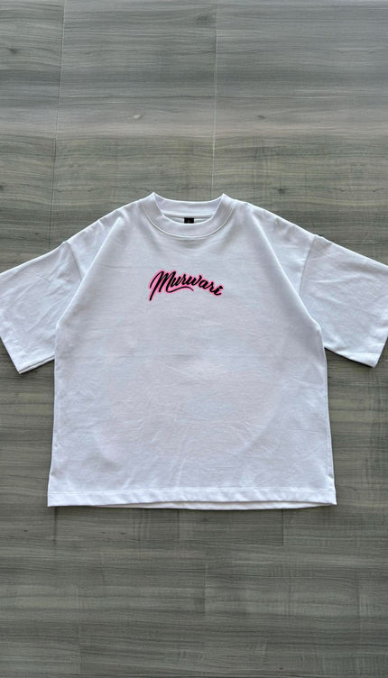 Polo Boxy Mouth Blanco