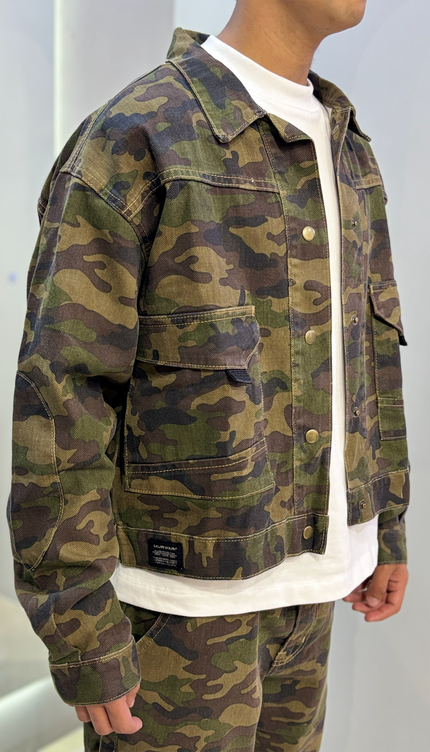 Casaca Camuflaje Verde